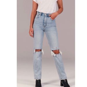 Abercrombie & Fitch 90’s Ultra High Rise Jeans